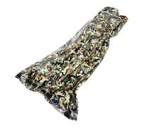 minkissy Outdoor Camping Supply with Warmth Retention and Portable Design, for Trekking and Exploration, Made of Pe Material with Aluminium Coating for Mountaineering and Travel Sleeping