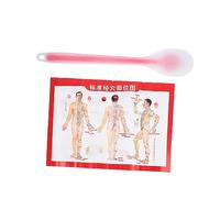 minkissy Pa Sha Board Silicone Palm Reflexology Lower Back Percussion Body Sculpture Pressure Point Massager Relaxation Decompression Tool