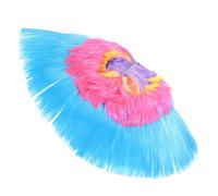 minkissy Party Wig for Women Carnival Costumes Masquerade Punk Wig Fluffy Rainbow Hair Adult Halloween Accessory