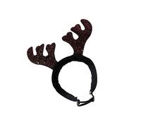 minkissy Pet Antler Hairband Christmas Dog Puppy Accessory Reindeer Hair Hoop Headwear