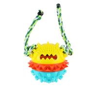 minkissy Pet Toy Chew Toy Tpr Sturdy Bite Resistant Teeth Cleaning Kills Boredom Attracts Pet Attention