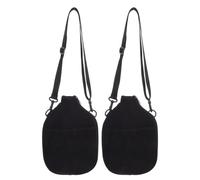 minkissy Pickleball Storage 2pcs Cover Paddle Neoprene with Waterproof Mesh Bag Shoulder Strap, Lightweight Oxford Cloth Table Tennis Racket Case and Travel and Trips the Court
