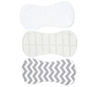 minkissy Piece Cotton Dinner Bibs Soft Shoulder Protectors for Toddlers Unisex Small Bibs Absorbent Comfortable Set