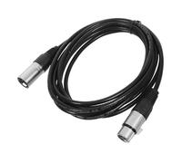 minkissy Pin Xlr Microphone Cable Male to Female Balanced Audio Extension Cord Heavy-duty Mic Patch Cord for Studio Podcast Mixer Stage Lighting