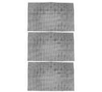 minkissy Plastic Mesh Canvas Sheets Easy to Cut and Resistant to Deformation 3pcs Black Plastic Material for Embroidery and Crochet Crafting for Craft Projects and Knitting Acrylic Yarn