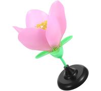 minkissy Plastic Peach Blossom Model Flower Anatomy Biology Teaching Equipment Plant Anatomical Model Floral Structure for Science Education and Classroom Experiment