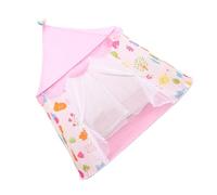 minkissy Play Tent House Cartoon Yurt Design for Indoor Outdoor Fun Sturdy Construction with Gauze for for Imaginative Play Games