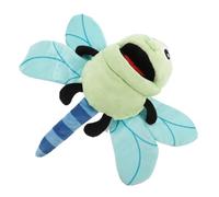 minkissy Plush Dragonfly Hand Puppet with Movable Mouth Safe Soft Material Interactive Storytelling for Adults Enhances Creativity Motor Skills and Communication
