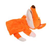 minkissy Plush Fox Hand Puppet Soft Animal for Interactive Storytelling Hand Puppet for Parent Play Safe and Comfortable Plush Material Educational for Home and School Use