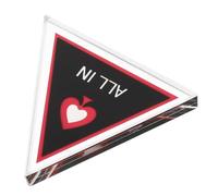 minkissy Poker Dealer Button Game Prop Double Sided Lightweight Poker Accessory Chip for Hold and Blackjack Card Counting