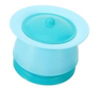 minkissy Portable Chamber Pot with Lid and Handle Stable Non Tip Urinal Basin for Elderly Durable Plastic Bedside Toilet for Convenient Use and Training