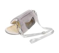 minkissy Portable Hamster Carrier Bag with Breathable Airflow Material and Flat Bottom, Small Pet Travel Carrier for Hamsters and Bearded Dragons, for Summer Outings and Travel