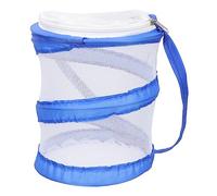 minkissy Portable Insect Viewing Cage for Practical Butterfly Enclosure with Carrying Handle Breathable Mesh Design for Outdoor Exploration and Observation of Life Cycles