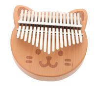 minkissy Portable Key Kalimba Thumb Piano Stylish Wooden Finger Piano Instrument for Lightweight Design for Easy Playing Musical with Rich Sound Variety