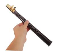 minkissy Portable Mini Pocket Saxophone in Retro for Beginners and Amateurs Compact Woodwind Instrument with Mouthpiece Reeds and Carrying Bag for Travel Lessons and Outdoor