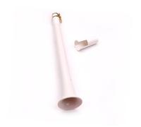 minkissy Portable Pocket Saxophone Mini Woodwind Instrument White Compact Little Sax for Beginners and Music Lovers Handmade with Full Sized Sound Quality for Creation