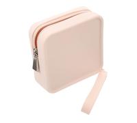 minkissy Portable Silicone Period Pouch for Sanitary Napkin Storage Compact Wristband Bag for Teens and Practical for Go Use Initial Menstruation