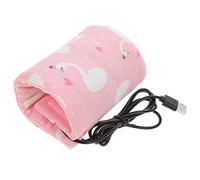 minkissy Portable USB Insulated Bottle Warmer Bag for Nursing Milk Bottle Heater with Even Heating Wear Resistant Material Compatible with Power Banks and Car USB Convenient Travel Milk