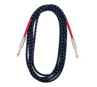 minkissy Professional Braided Electric Guitar Cable Noise Reduction Amp Cord for Bass Effect Pedals Keyboard Drum Speaker Microphone Versatile Audio Connection