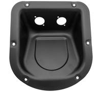 minkissy Professional Stage Speaker Terminal Panel Back Plate with Iron Housing for Reliable Audio Connections Construction Suitable for Live Sound and Stage Equipment