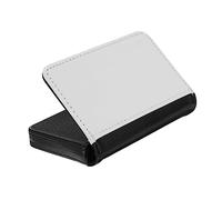 minkissy PU Leather Id Cards Holder Business Cards Protection Cover Travel Friendly Versatile Design for Home Office School Use for Professional Occasions Black