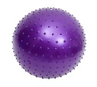 minkissy Purple Sensory Massage Yoga Ball with Textured Surface for Muscle Pregnancy Relief Pilates Stretching Core Exercise Tool for Stability and Circulation Stimulation