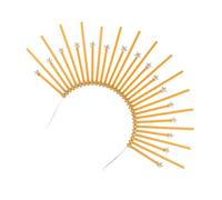 minkissy Radiant Crown Headband Goddess Radiance Hair Hoops for Women Greek Goddess Costume Party