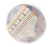 minkissy Rainbow Crystal Kalimba Key Mini Kalimba Acrylic Musical Instrument for Musician Piano Teacher