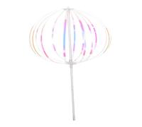 minkissy Rainbow Twisting Bubble Wand for Magical Circles Bubble Maker with Spectacular Colors Fun Party Favor and Outdoor Fidget for Christmas Goodie Bags and Wedding Entertainment