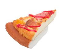 minkissy Realistic Artificial Pizza Slice Model Faux Food Prop for Home Decor Photography and Role Playing Activities for Parties and Themed Events