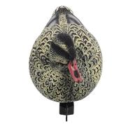 minkissy Realistic Floating Plastic Duck Hunting Decoy for Outdoor Use, Small Size with Game Attracting Feature, for Lake Baiting and Garden Pond Decorations