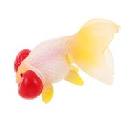 minkissy Realistic Plastic Goldfish Aquarium Ornament Simulation Animal Model for Cognitive Learning and Ocean Exploration Fish Tank Decoration