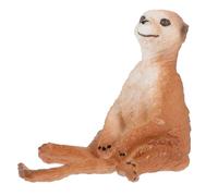 minkissy Realistic Simulation Meerkat Figurine Model Educational Plastic Animal for Nursery and Desktop Decoration Fox Meerkat Shape for Garden and Learning Activities