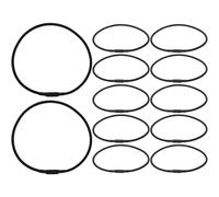 minkissy Replacement Elastic Bands and Easy Replacement 12pcs High Compatibility Microphone Shock Mount Rubber Bands for Boom Mic Setups and Condenser Microphones for Studio Recording Desk