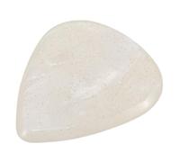 minkissy Resin Guitar Thumb Picks Comfortable Grip and Wear-resistant Design, White Finger Picks for Electric and Acoustic Guitars Suitable for Fast Fret Playing