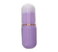minkissy Retractable Makeup Brush Cover Portable Blush and Foundation Brush for Travel Mini Makeup Tool for Cheeks and Highlighter Versatile Bristles