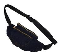 minkissy Retro Denim Cross Body Bag for Women Comfortable One Shoulder Sling Bag with Zipper Durable and Stylish Chest Bag for Travel Outdoor Activities and Daily Use