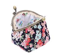 minkissy Retro Fabric Bag for Women Simple Storage Bag That Works As Change Purse for Outdoor Use