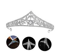 minkissy Rhinestone Headband Bridal Tiara Fashion Bridal Crown European Style Head Hoop Wedding Accessory