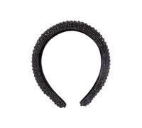 minkissy Rhinestone Headband Women Crystal Padded Hair Band Accessory for Party Occasion Shiny Rhinestone Hoop Hairwear