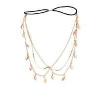 minkissy Rhinestone Tassel Head Chain Headpiece for Women Wedding Headband Head Jewelry