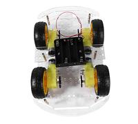 minkissy Robot Chassis Kit for Educational DIY Projects Intelligent Tracing Car Base Assembly for for Science Education and Hobby Development