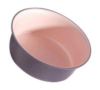 minkissy Round Dish Wash Basin Plastic Soaking Tub Portable Laundry Washbasin Dish Tub for Camping Face Cleansing Bathroom Wash Basin and Purple