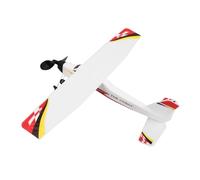 minkissy Rubber Band Powered Glider Plane Model Foam Aircraft for Outdoor Adventure DIY Assembly Enhances Creativity and Aerodynamics Understanding for Nature Activities