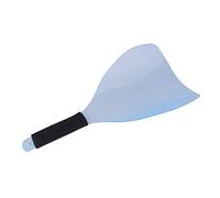 Minkissy Safety Face Cover Handheld Anti Fog Plastic Clear Full Face Visor Eye Face Protection for Outdoor Office Kitchen (Blue)