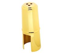 minkissy Saxophone Mouthpiece Cap Durable Brass Protective Cover for Sax Accessories Lightweight Design Replacement for Alto and Tenor Saxophones