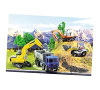 minkissy Scale Alloy Construction Vehicle Model Dump Truck for Boys Realistic Black and Engineering Car Collectible Play and Decoration