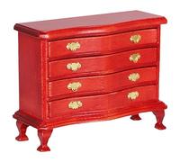 minkissy Scale Color Cupboard with Multiple Decorative Dollhouse Furniture for Bedroom Living Room Study Room and Office Accessories