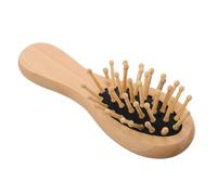 minkissy Scalp Massage Comb Hair Wooden Detangler Brush for Curly Straight Hair Hairdressing Tool