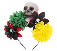 minkissy Scary Skull Headband Bloody Headdress Halloween Hair Accessories for Women
